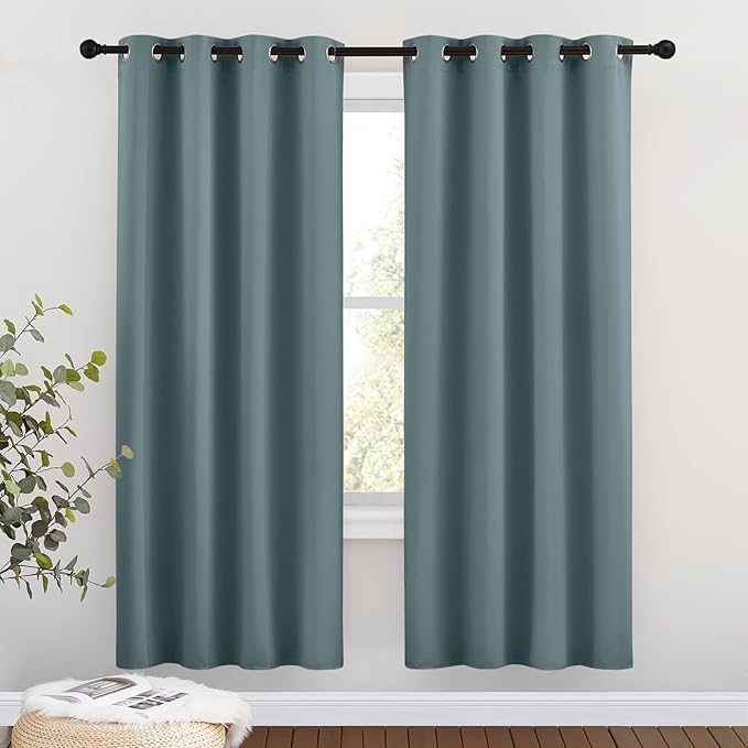 NICETOWN Bedroom Blackout Curtains 72 inch Length by NICETOWN