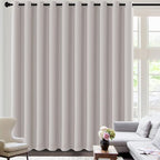 H.VERSAILTEX Blackout Curtains for Sliding Glass Door Room Divider Curtains by HVERSAILTEX