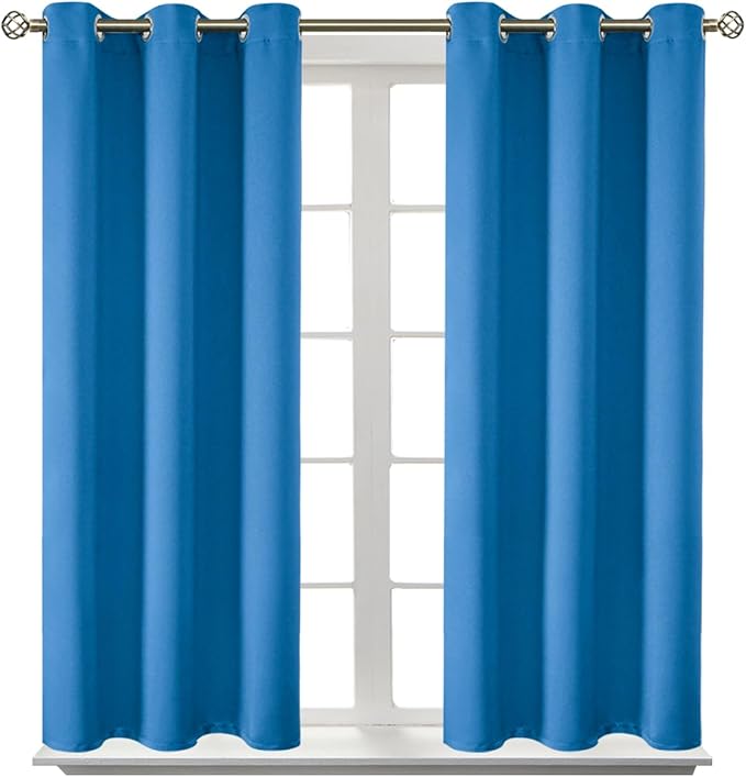 BGment Room Darkening Curtains 45 Inches Long by BGment