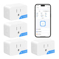 SONOFF S61s Matter Smart Plug 15A Wi-Fi Outlet with Energy Monitoring 4pack