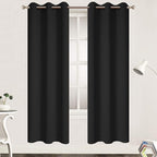 Yakamok 72 Inch Long Blackout Curtains by Yakamok