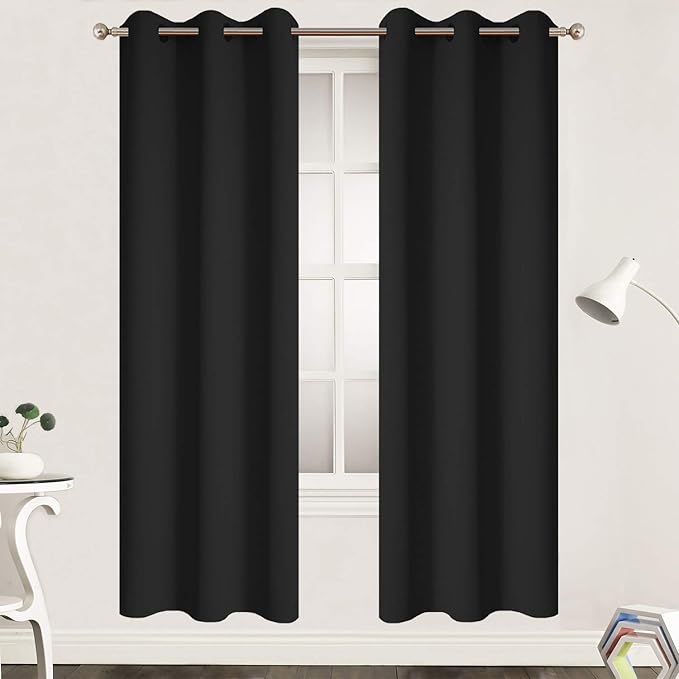 Yakamok 72 Inch Long Blackout Curtains by Yakamok