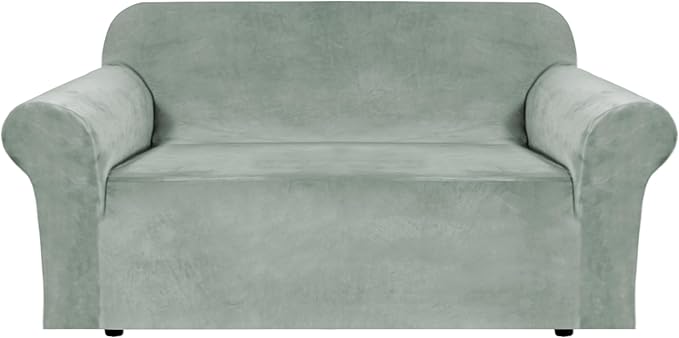 H.VERSAILTEX Stretch Velvet Loveseat Covers by HVERSAILTEX