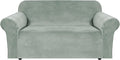 H.VERSAILTEX Stretch Velvet Loveseat Covers by HVERSAILTEX