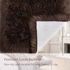 LOCHAS Soft Fluffy Faux Fur Rugs - Image 3