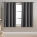 H.VERSAILTEX Blackout Curtain for Living Room Small Window Kitchen Blackout by HVERSAILTEX