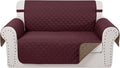 Reversible Loveseat Sofa Covers Couch Cover Furniture Protector by LuxshareHome