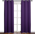 NICETOWN Triple Weave Home Decoration Thermal Insulated Solid Ring Top Blackout by NICETOWN