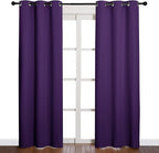 NICETOWN Triple Weave Home Decoration Thermal Insulated Solid Ring Top Blackout by NICETOWN