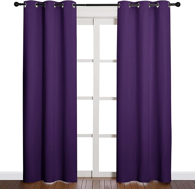 NICETOWN Triple Weave Home Decoration Thermal Insulated Solid Ring Top Blackout by NICETOWN