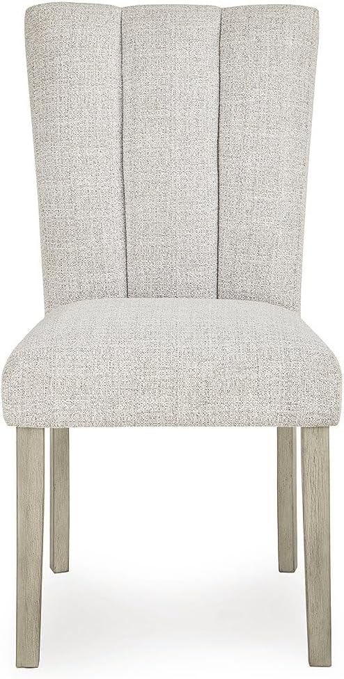 Signature Design by Ashley Upholstered Dining Chairs Set of 2, Bisque
