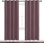 NICETOWN Dry Rose Blackout Curtains 78" Long - Image 2
