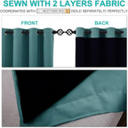 NICETOWN Small 100% Blackout Curtains - Image 5