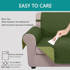 U-NICE HOME 4 Seater Sofa Cover 91 Inch Large Couch Covers - Image 5