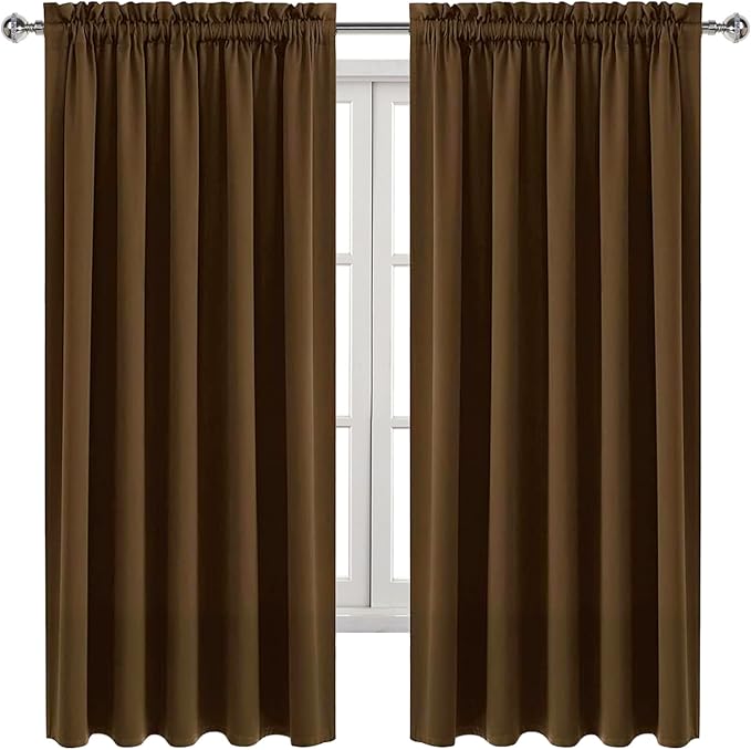 DWCN Blackout Curtains for Bedroom – Rod Pocket Thermal Insulated Noise - Image 9