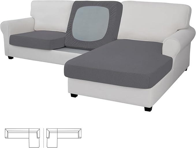 Easy-Going Stretch 3 Pieces Couch Cushion Covers by Easy-Going