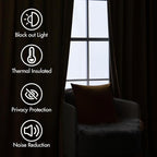MIULEE Velvet Curtains 63 inches - Image 5