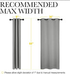 NICETOWN Thermal Insulated Grommet Blackout Curtains, Kids Window Drape Panel - Image 7