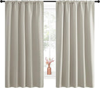 NICETOWN Blackout Curtains for Living Curtains, Room Darkening Window Curtain - Image 2