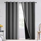 SimpleHome Blackout Curtains Ombre by SimpleHome