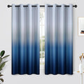 SimpleHome Ombre Curtains 52 x 63 Inch by SimpleHome