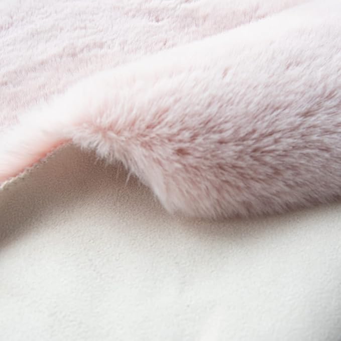 ORINOVA Pink Washable Fluffy 5x8 Area Rugs - Image 4