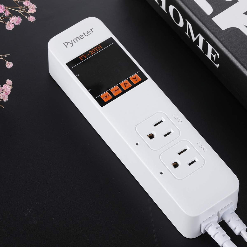 Humidity and Temperature Controller Humidistat for Mushroom Greenhouse Humidifier Dehumidifier