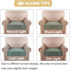 H.VERSAILTEX Velvet Stretch Couch Cushion Cover Plush Cushion Slipcover - Image 6