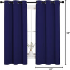 NICETOWN All Season Thermal Insulated Solid Grommet Top Blackout - Image 9