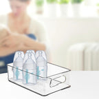 Baby Bottle Organizer, Plastic Storage Center for Baby Bottles