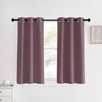 NICETOWN Room Darkening Short Curtain Panels by NICETOWN