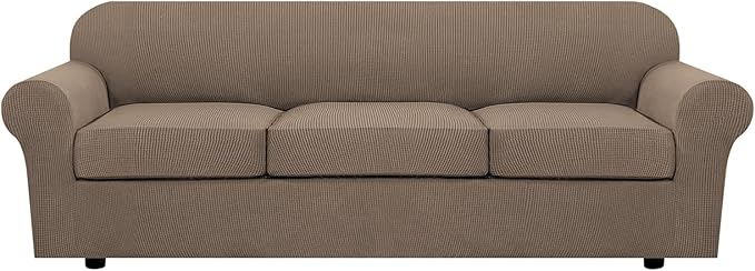 H.VERSAILTEX 4 Piece Stretch Sofa Covers by HVERSAILTEX