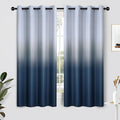 SimpleHome Ombre Curtains 52 x 63 Inch by SimpleHome