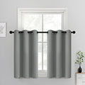 Yakamok Dove Grey Room Darking 36 Inch Length 2 Panel Sets by Yakamok