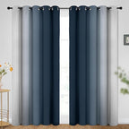 SimpleHome Ombre Room Darkening Curtains - Image 2