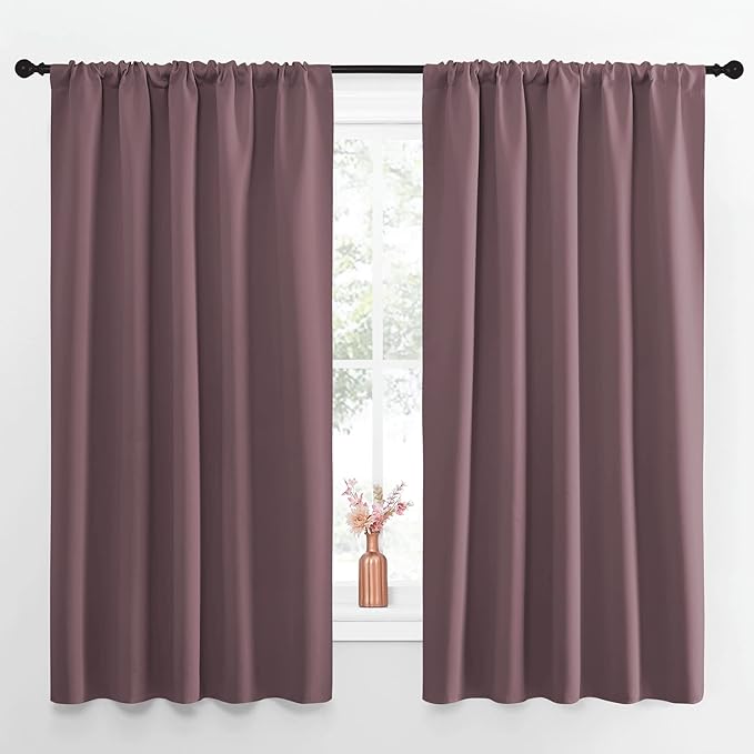 NICETOWN Blackout Curtains for Living Curtains, Room Darkening Curtains & by NICETOWN