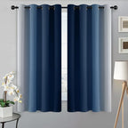 SimpleHome Ombre Room Darkening Curtains - Image 2