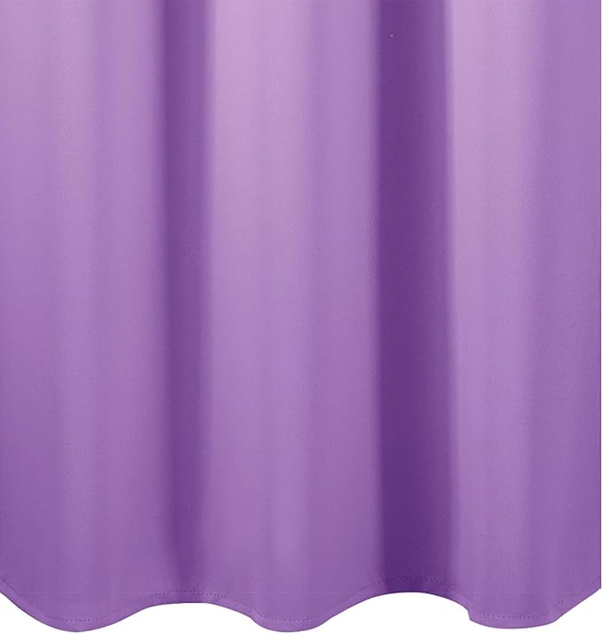 LEMOMO Blackout Curtains 52 x 120 Inch Long Lavender Curtains Set of 2 Panels - Image 8