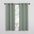 NICETOWN Window Curtain Panels, Thermal Insulated Solid Grommet Blackout by NICETOWN