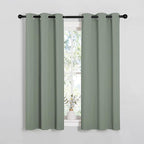 NICETOWN Window Curtain Panels, Thermal Insulated Solid Grommet Blackout by NICETOWN