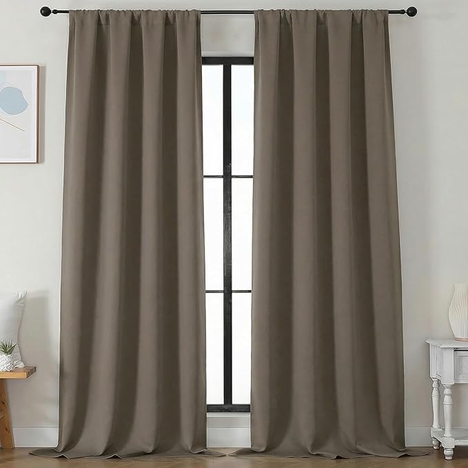 Simplebrand Blackout Extra 10ft Curtains by Simplebrand