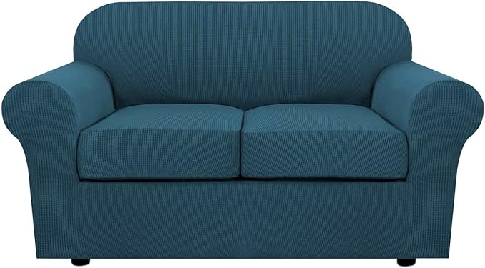 H.VERSAILTEX 3 Piece Stretch Sofa Covers by HVERSAILTEX