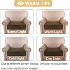 H.VERSAILTEX Velvet Stretch Couch Cushion Cover Plush Cushion Slipcover - Image 6
