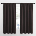 NICETOWN Kitchen Curtains, Short Blackout Curtains & Drapes, Toffee Brown by NICETOWN
