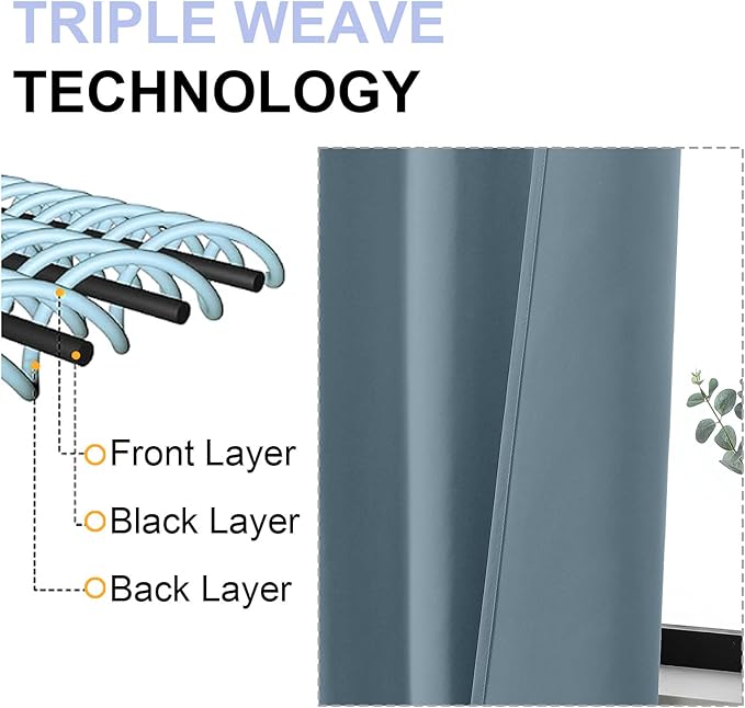 Simplebrand Blackout Extra 10ft Curtains - Image 5