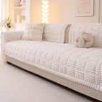 Couch Cover for Dogs Washable, Fuzzy Pet Couch Covers for 3 Cushion Sofa Pet - Image 3