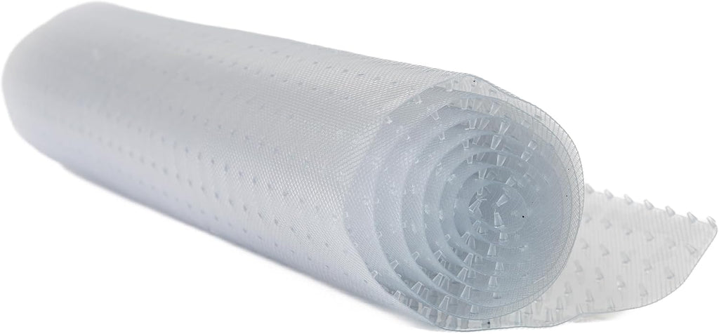Pet Carpet Protector - Doorway Damage Deterrent and Scratch-Stopper for Cats, Dogs, and Pets, Heavy-Duty PVC Runner, Cut to Fit, Clear, 15 Inches x 48 Inches, Made in The USA