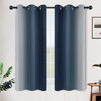 SimpleHome Ombre Room Darkening Curtains - Image 2