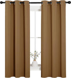 NICETOWN Sleek Blackout Curtains 63 inches Length - Image 2