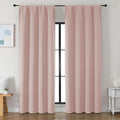 Simplebrand Ava Blush Blackout Curtains by Simplebrand
